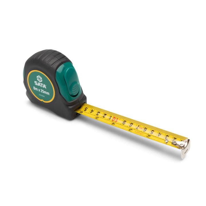 SATA Rubber Grip Málband Metric/SAE Scale 8m/26ft x 25mm Image #0