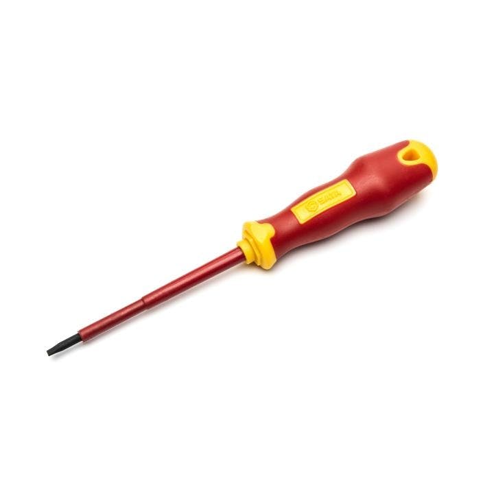 SATA T-Series VDE Insulated Skrúfjárn - Mínus 5.5mmx125mm Image #0